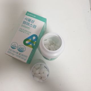 서울약사신협_식물성 엠에스엠_500mg x 120정 — 5점을 준 리뷰어가 2021년 11월 올린 사용 사진