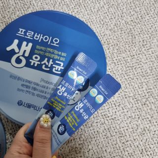 서울약사신협_프로바이오생유산균_2.5G x 100포 — 5점을 준 리뷰어가 2021년 6월 올린 사용 사진