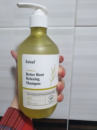 달리프 클로렐라 베러 루트 릴렉싱 샴푸 500ml — 5점을 준 리뷰어가 2021년 5월 올린 사용 사진