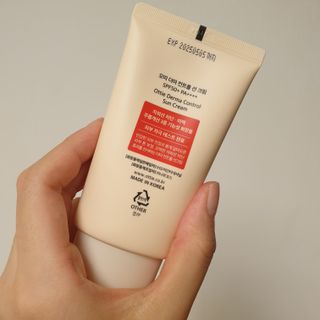 [오띠] SET_더마 컨트롤 선 크림( SPF50+ PA++++) & 100 마스크팩 x  4매 (수분/탄력/광채/장벽) — 5점을 준 리뷰어가 2022년 7월 올린 사용 사진