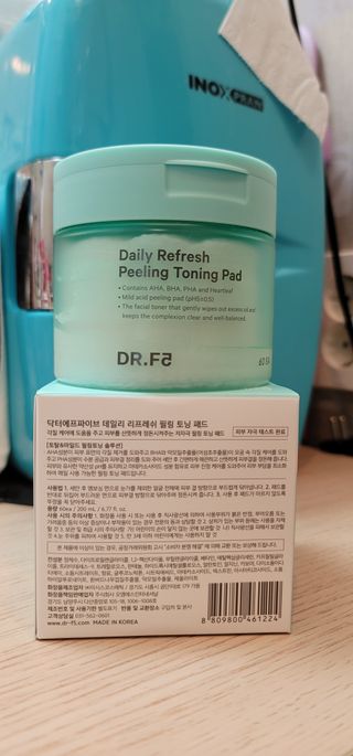 닥터에프파이브 데일리 리프레쉬 필링 토닝 패드 60매 — 5점을 준 리뷰어가 2022년 5월 올린 사용 사진