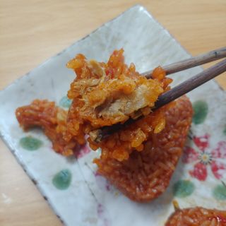 삼양냉동 [삼양] 불닭참치마요구운주먹밥+불닭볶음김치구운주먹밥 2세트구성 — 3.5점을 준 리뷰어가 2021년 2월 올린 사용 사진