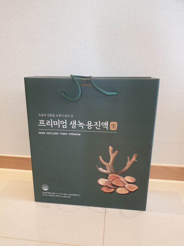 약사신협_생녹용 진액_70ml x 30포 리뷰 사진