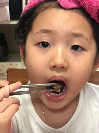 한성기업 명란한 떡갈비 — 5점을 준 리뷰어가 2021년 8월 올린 사용 사진
