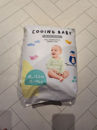 쿠잉 윙윙 풀커버 팬티기저귀 (L/XL/XXL) 1팩 — 5점을 준 리뷰어가 2023년 1월 올린 사용 사진