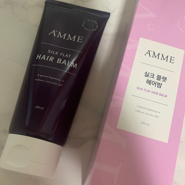 실크 플랫 헤어밤 리뷰 사진