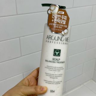 어라운드미 [어라운드 미] 탈모 증상 완화 스칼프 샴푸 + 두피 영양 공급 트리트먼트 — 4.5점을 준 리뷰어가 2021년 6월 올린 사용 사진