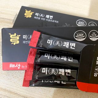 새롬바이오 리생 [미쾌변] 차전자피 식이섬유 건강기능식품 3팩 — 4점을 준 리뷰어가 2021년 6월 올린 사용 사진