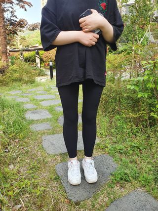 [딕시] 힙 플랙션 레깅스 HIP FLEXION Leggings — 5점을 준 리뷰어가 2022년 5월 올린 사용 사진
