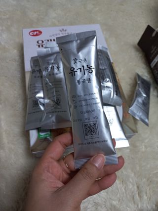 씨알푸드 유기농 쌀 시리얼 390g + 갓 구운 유기농 발아통곡물 150g — 4점을 준 리뷰어가 2022년 1월 올린 사용 사진