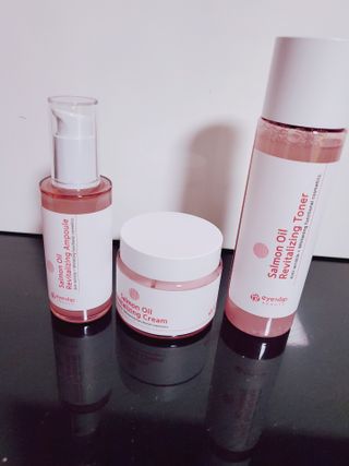 아이앤립 / EYENLIP 아이앤립 연어오일 리바이탈라이징 토너+앰플+크림 3종 세트 — 5점을 준 리뷰어가 2021년 5월 올린 사용 사진