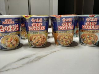 NISSIN 닛신 컵누들  4종 - 씨푸드오리지날, 씨푸드 스파이시, 씨푸드 커리, 씨푸드 XO소스 — 5점을 준 리뷰어가 2022년 11월 올린 사용 사진