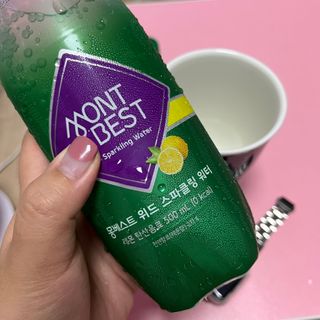 몽베스트 Montbest with Sparkling water Lemon OR Lime 20병(랜덤) — 5점을 준 리뷰어가 2022년 8월 올린 사용 사진