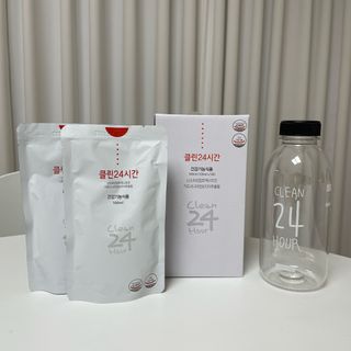 클린24시간 1BOX(5포) + 전용보틀(500ml) — 4.5점을 준 리뷰어가 2023년 6월 올린 사용 사진