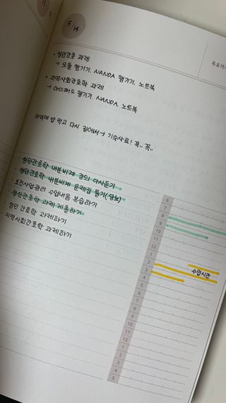 응원과 위로가 필요한 당신에게  리훈 하고싶은말 스터디 플래너 — 5점을 준 리뷰어가 2023년 4월 올린 사용 사진
