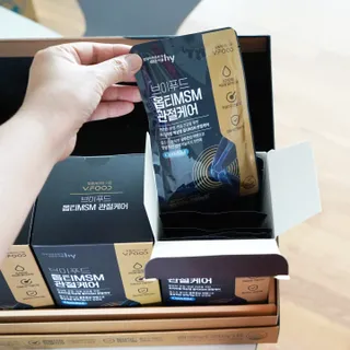 [브이푸드] 옵티MSM 관절케어 (70ml x30포) — 5점을 준 리뷰어가 2022년 7월 올린 사용 사진