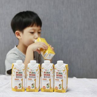 메디웰 페디아드링크 미니 바나나맛 — 5점을 준 리뷰어가 2021년 7월 올린 사용 사진