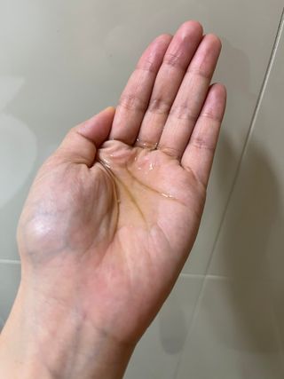 스킨큐어 산다화 순한 클렌징 동백 오일 200ml — 5점을 준 리뷰어가 2023년 4월 올린 사용 사진
