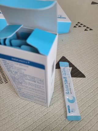 [이뮤니티플러스]우리아이 면역오키, 건강오키 _ 키즈오키 더진한꿀배도라지청 10포 1box — 4점을 준 리뷰어가 2022년 5월 올린 사용 사진