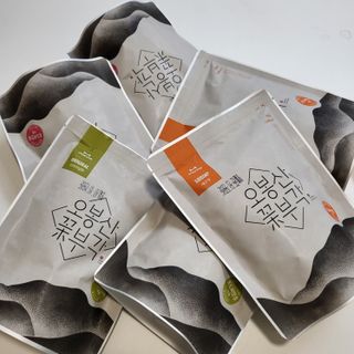 오봉산꽃부각 [만나식품] 오봉산 꽃부각 3가지 맛(오리지널, 새우맛, 매운고추맛) — 5점을 준 리뷰어가 2023년 1월 올린 사용 사진