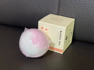 버블데이 배쓰밤 거품입욕제 버블바 6종 — 4점을 준 리뷰어가 2021년 8월 올린 사용 사진