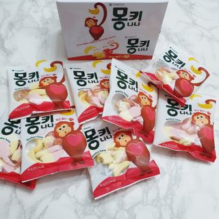 폭신 쫄깃 식감 로맨스, 몽키나나 젤리 8봉지 — 5점을 준 리뷰어가 2021년 3월 올린 사용 사진