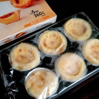 디앙뜨 포르투갈 에그타르트 오리지널 맛+패션후르츠 맛 중 택1 — 5점을 준 리뷰어가 2021년 7월 올린 사용 사진