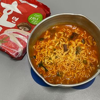 [풀무원] 자연은맛있다 정면, 백면, 홍면  세트 — 5점을 준 리뷰어가 2021년 4월 올린 사용 사진