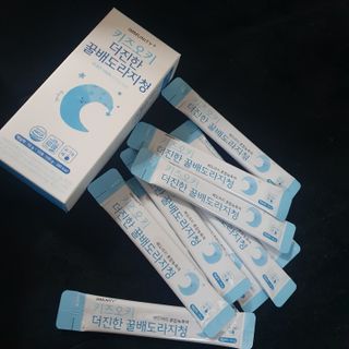 [이뮤니티플러스]우리아이 면역오키, 건강오키 _ 키즈오키 더진한꿀배도라지청 10포 1box — 5점을 준 리뷰어가 2022년 2월 올린 사용 사진