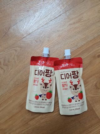 [몸엔용] 우리 아이 건강간식, 달콤한 녹용곤약젤리 디어팡 4종 — 5점을 준 리뷰어가 2022년 4월 올린 사용 사진
