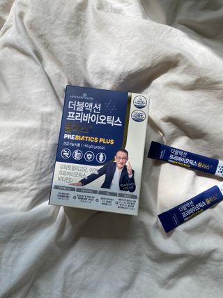 메이준뉴트리 더블액션 프리바이오틱스 플러스+ — 5점을 준 리뷰어가 2021년 4월 올린 사용 사진