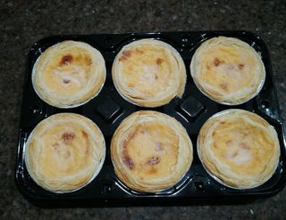 디앙뜨 포르투갈 에그타르트 오리지널 맛+패션후르츠 맛 중 택1 — 4점을 준 리뷰어가 2021년 7월 올린 사용 사진