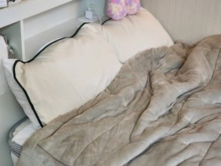 의식주의 비건 인증 오가닉 순면 베개 커버 레이어 커플 세트 — 5점을 준 리뷰어가 2023년 3월 올린 사용 사진