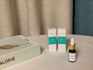 랑팡 EGF+FGF 10ppm 리포좀 앰플 원액 10ml — 4점을 준 리뷰어가 2021년 11월 올린 사용 사진