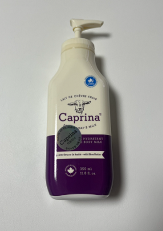 [카프리나]프레쉬 산양밀크 어메이징 바디로션 350ml (시어버터 향) — 5점을 준 리뷰어가 2023년 6월 올린 사용 사진