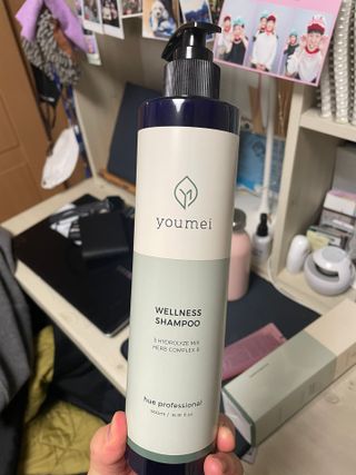 유메이 웰니스 샴푸 500ml — 5점을 준 리뷰어가 2022년 1월 올린 사용 사진