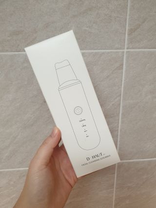 디하우트 랩 4 in 1 갈바닉 아쿠아 워터 필링기 스킨스크러버 — 5점을 준 리뷰어가 2021년 11월 올린 사용 사진