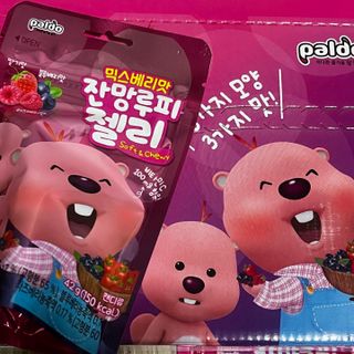 [팔도] 잔망루피젤리 믹스베리맛 42g 8개 — 4점을 준 리뷰어가 2022년 1월 올린 사용 사진