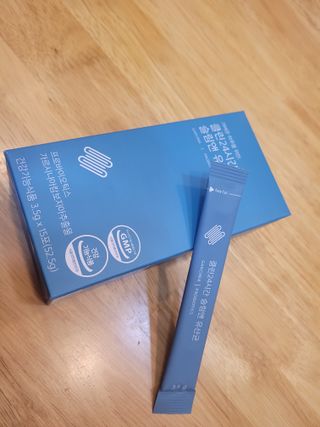 클린24시간 슬림앤유산균 1박스 (3.5g X 15포) — 5점을 준 리뷰어가 2022년 11월 올린 사용 사진