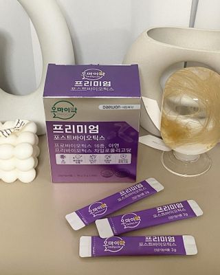 [유산균] 오마이락 프리미엄 포스트바이오틱스 30P — 5점을 준 리뷰어가 2022년 11월 올린 사용 사진
