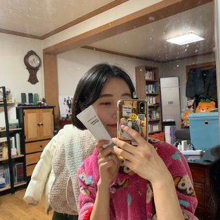 리더스코스메틱 리더스 카밍 바이오틱스 크림 마스크 — 5점을 준 리뷰어가 2021년 2월 올린 사용 사진