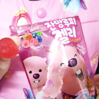 [팔도] 잔망루피젤리 믹스베리맛 42g 8개 — 5점을 준 리뷰어가 2022년 1월 올린 사용 사진