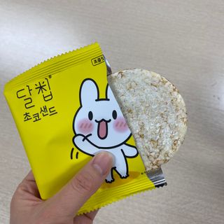 네이처오다 달칩 초코샌드 — 4.5점을 준 리뷰어가 2021년 2월 올린 사용 사진