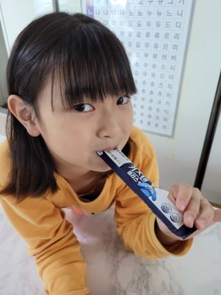 키즈텐플러스 연세 키즈텐 플러스 1개월 — 5점을 준 리뷰어가 2021년 4월 올린 사용 사진