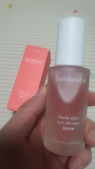 산다화 더블 이펙트 안티 링클 세럼 50ml — 5점을 준 리뷰어가 2022년 12월 올린 사용 사진