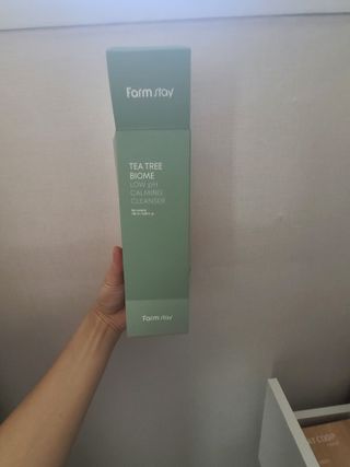 [팜스테이] 티트리 바이옴 로우 피에이치 카밍 클렌저 — 5점을 준 리뷰어가 2022년 5월 올린 사용 사진
