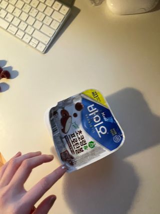 매일바이오 토핑요거트 — 5점을 준 리뷰어가 2021년 5월 올린 사용 사진