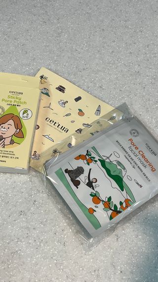 세뚜아(Cettua) 세뚜아 스티키 포어 패치 Cettua Sticky Pore Patch — 5점을 준 리뷰어가 2023년 9월 올린 사용 사진