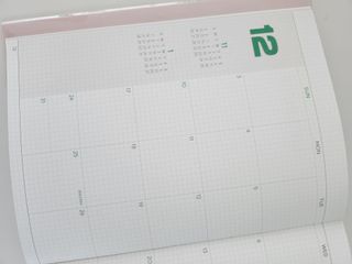 리훈 2024다이어리 아이라이크 모눈다이어리 — 5점을 준 리뷰어가 2023년 9월 올린 사용 사진