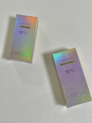 아이레시피 모이스트터치 스포츠 선밀크 50ml (SPF50+ PA+++) — 5점을 준 리뷰어가 2023년 2월 올린 사용 사진